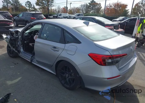 2024 Honda Civic Sport из США, поврежденный, VIN 2HGFE2F59RH542072